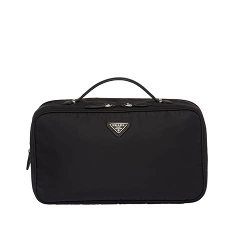 prada makeup case|Prada cosmetic bag nylon.